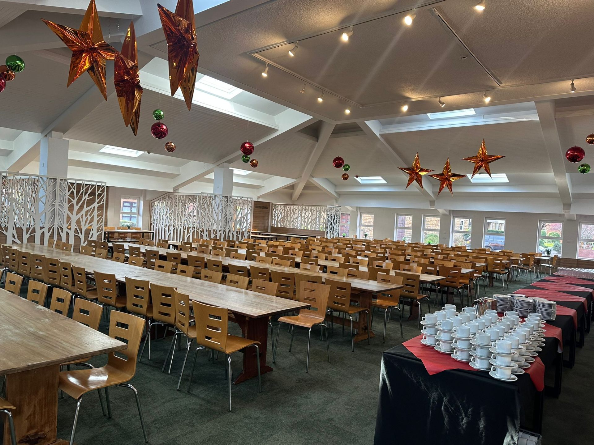 Comedor principal del campus